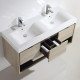 Dowell 015 Series – 48 Inch Vanity DOUBLE SINK