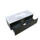 Sant  Iron Charcoal Bathroom Vanity and Acrylic Composite Top with Integrated Sink