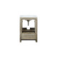 Lafarre  Rustic Acacia Double Bathroom Vanity, White Quartz Top, and White Square Sinks