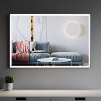 Black Alu Frame Mirror 5005 4831