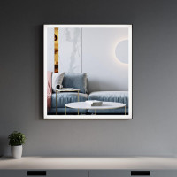 Black Alu Frame Mirror 5005 3031