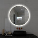 Image Smart LED Lighted Mirror 24in x 1in