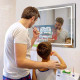 Vision Smart LED Lighted Mirror 48in x 32in x 1in