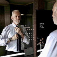 Vision Smart LED Lighted Mirror 48in x 32in x 1in