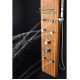 MANSION 60 IN. FULL BODY SHOWER PANEL WITH HEAVY RAIN SHOWER AND SPRAY WAND IN NATURAL BAMBOO