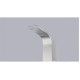 VISOR 60 IN. FULL BODY SHOWER PANEL WITH HEAVY RAIN SHOWER AND SPRAY WAND IN BRUSHED STEEL