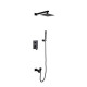 Monte Celo Set, 8" Square Rain Shower and Handheld