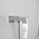 Cero Set, 8" Square Rain Shower and Handheld