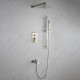 Cero Set, 8" Square Rain Shower and Handheld