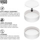 VIGO Anvil Matte StoneTM Vessel Bathroom Sink