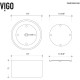 VIGO Anvil Matte StoneTM Vessel Bathroom Sink