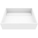 Montauk Rectangular Matte Stone Vessel Bathroom Sink