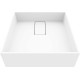 Bryant Square Matte Stone Vessel Bathroom Sink