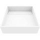 Montauk Square Matte Stone Vessel Bathroom Sink