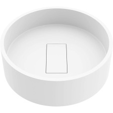Bryant Round Matte Stone Vessel Bathroom Sink