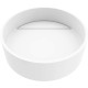 Montauk Round Matte Stone Vessel Bathroom Sink