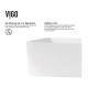 VIGO Jasmine Matte Stone Vessel Bathroom Sink