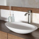 VIGO Wisteria Matte Stone Vessel Bathroom Sink