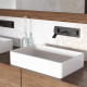 VIGO Magnolia Matte Stone Vessel Bathroom Sink