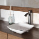 VIGO Hyacinth Matte Stone Vessel Bathroom Sink