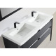 Topmount Bathroom Resin Basin 000 6122BP