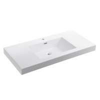 Topmount Bathroom Resin Basin 000 4818BP-S