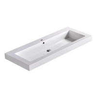Topmount Bathroom Resin Basin 000 4818BP-RS