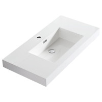 Topmount Bathroom Resin Basin 000 3618BP