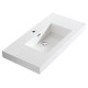 Topmount Bathroom Resin Basin 000 3618BP