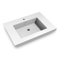 Topmount Bathroom Resin Basin 000 3122BP