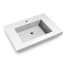 Topmount Bathroom Resin Basin 000 3122BP