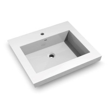 Topmount Bathroom Resin Basin 000 2522BP