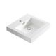 Topmount Bathroom Resin Basin 000 1818BP