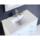 Topmount Bathroom Ceramic Basin 000 3618BT
