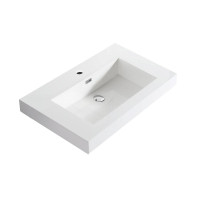 Topmount Bathroom Resin Basin 000 3018BP