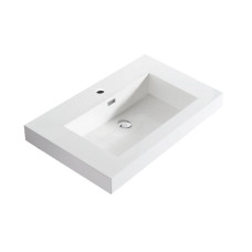 Topmount Bathroom Resin Basin 000 3018BP