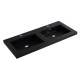 Topmount Bathroom Black Resin Basin 000 4922BP-BL