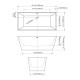 Freestanding bathtubs-072 6731
