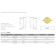 Bathtub door System LY9501