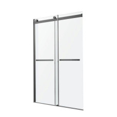 KAHN SERIES 60 IN. X 76 IN. FRAMELESS SLIDING SHOWER DOOR WITH HORIZONTAL HANDLE