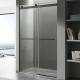 KAHN SERIES 60 IN. X 76 IN. FRAMELESS SLIDING SHOWER DOOR WITH HORIZONTAL HANDLE
