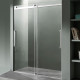 STELLAR SERIES 60 IN. X 76 IN. FRAMELESS SLIDING SHOWER DOOR WITH HANDLE