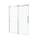 STELLAR SERIES 60 IN. X 76 IN. FRAMELESS SLIDING SHOWER DOOR WITH HANDLE