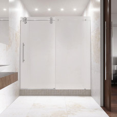 VIGO Elan Adjustable Frameless Sliding Shower Door