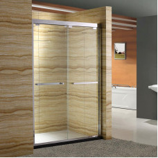 Shower door System LY3301 Brushed nickel, Polished chrome or Matte black