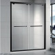 Shower door System LY3301 Brushed nickel, Polished chrome or Matte black