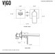 VIGO Atticus Wall Mount Bathroom Faucet