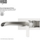 VIGO Cornelius Wall Mount Bathroom Faucet