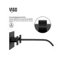 VIGO Titus Wall Mount Bathroom Faucet