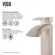 VIGO Duris Vessel Bathroom Faucet
